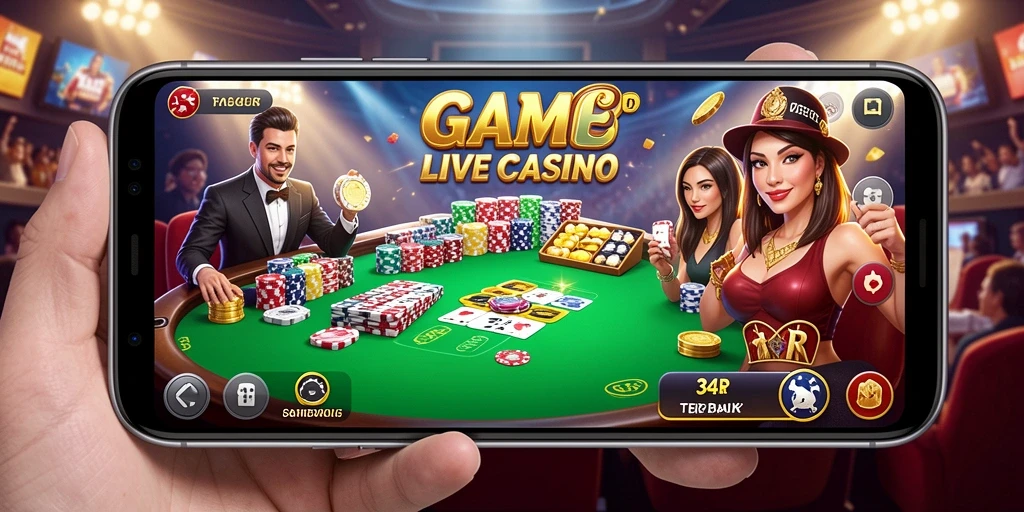 Gameplay Live Casino yang menarik dan interaktif di 34R.