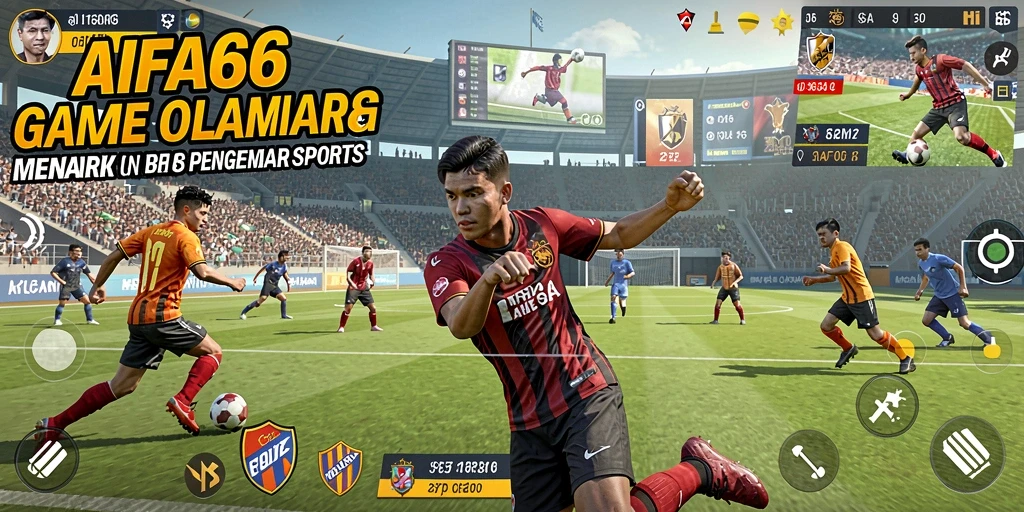Tampilan gameplay AIFA66 yang dinamis dan menarik.