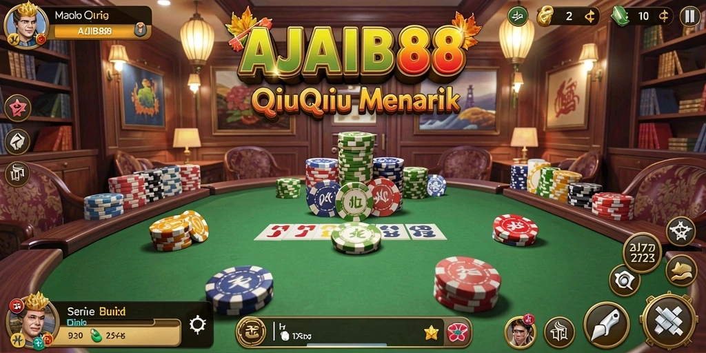 Tampilan gameplay QiuQiu di AJAIB88 yang memukau.