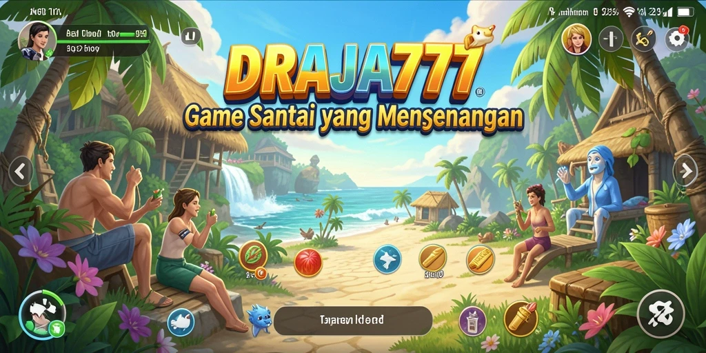Gameplay DRAJA777 yang seru dan penuh warna.