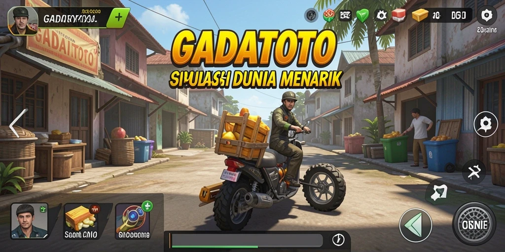 Tampilan menarik dari gameplay GADAITOTO yang menggambarkan interaksi karakter.