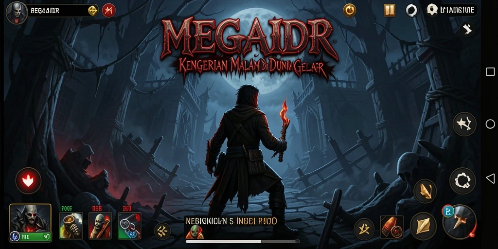 Gameplay MEGAIDR yang menegangkan dan mencekam.