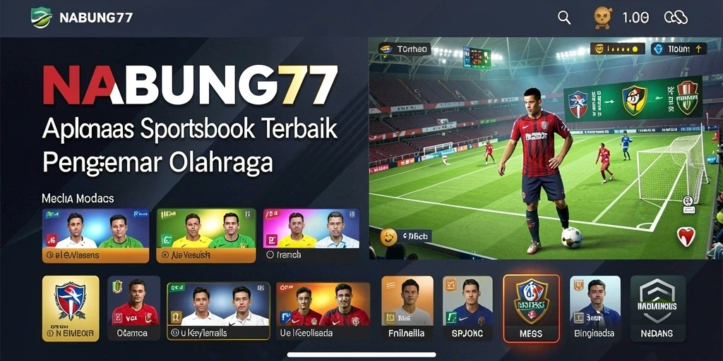 Screenshot utama NABUNG77 menampilkan antarmuka taruhan yang menarik.