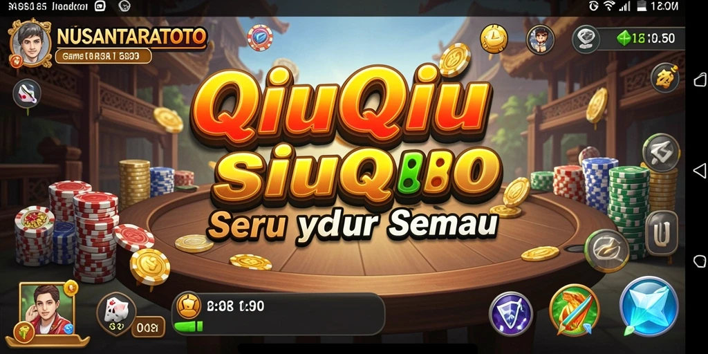 Tampilan gameplay QiuQiu di NUSANTARATOTO yang mengasyikkan.