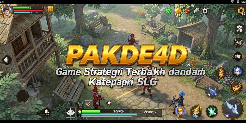 Tampilan gameplay PAKDE4D yang seru dan menantang.