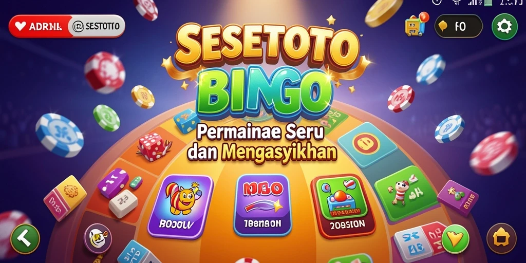 Tampilan gameplay SESETOTO yang menarik dan interaktif.