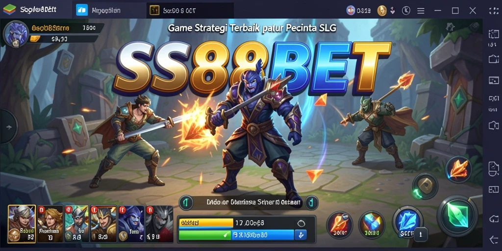 Tampilan menarik dari gameplay SLG yang mendebarkan di SS88BET.