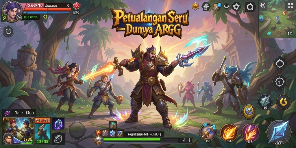 Pengalaman seru dalam dunia petualangan ARPG yang menakjubkan.