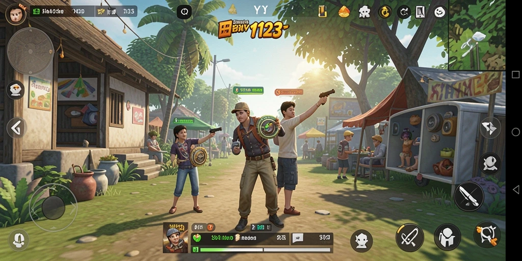 Tampilan gameplay YY123 yang menarik dan interaktif.